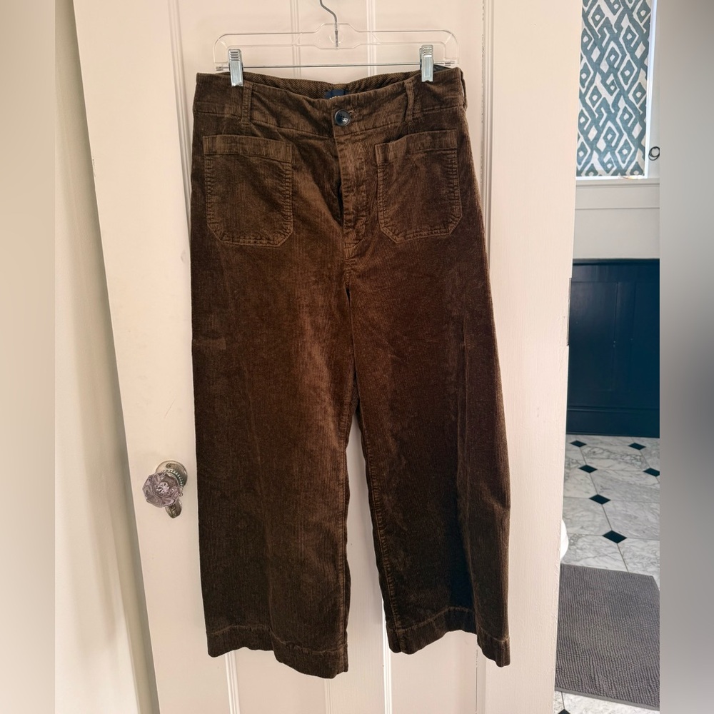 Women’s Maeve Colette Brown Corduroy Pants from Anthropologie